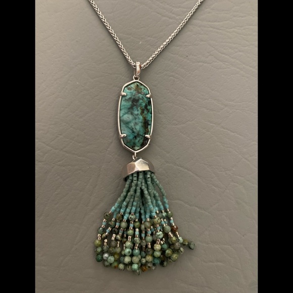 Kendra Scott Jewelry - New Kendra Scott Eva African turquoise necklace